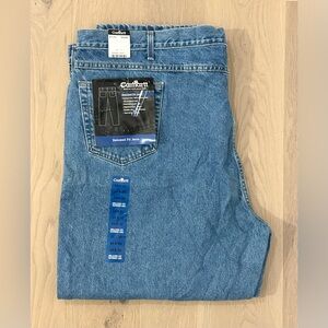 Carhartt Relaxed Fit Carpenter Work Jeans B17-STW - Size 54x30